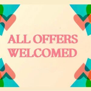 Offers Always Welcomed! #spreadthelove